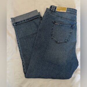 NWT Michael Kors Selma straight ankle Denim size 16